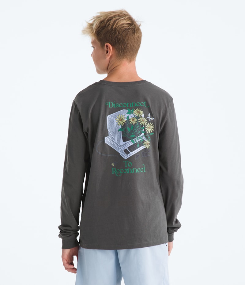 The North Face Boys’ & Girls’ Evolution Disconnect Long-Sleeve Tee—Graphic — фото 2