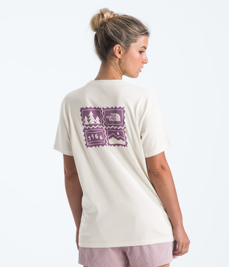 The North Face Women’s Exploring Stamps Relaxed Short-Sleeve Tee
