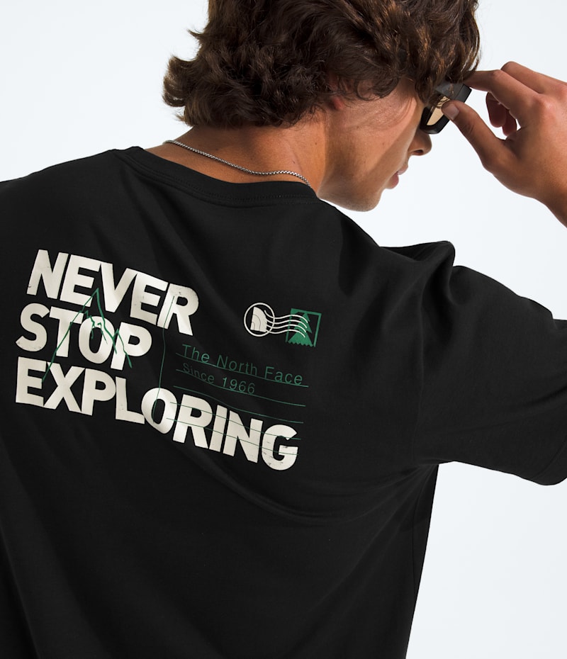The North Face Men’s Never Stop Postcard Regular Short-Sleeve Tee — фото 2