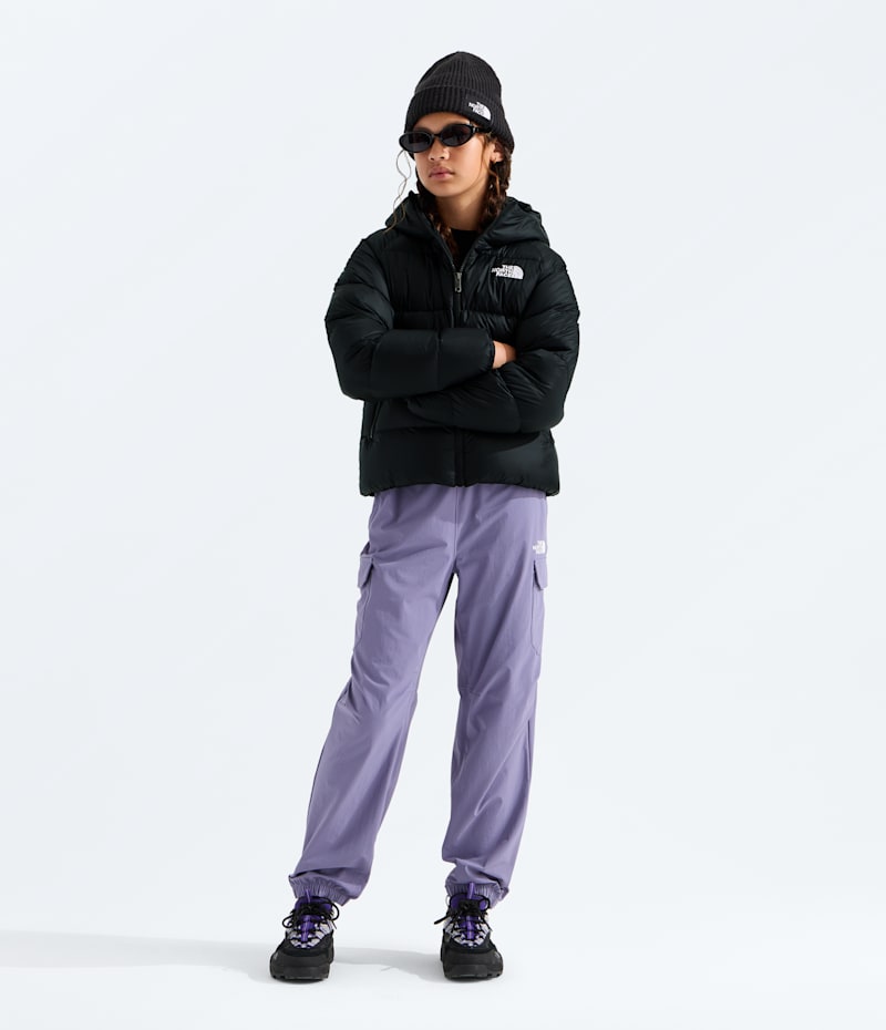 Детские куртки The North Face Girls’ Hydrenalite Down Hooded Jacket — фото 2