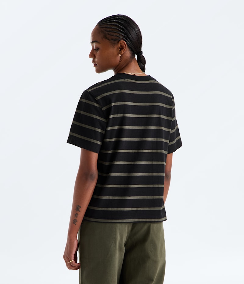 Женские футболки The North Face Women’s Vista Stripe Short-Sleeve Tee — фото 3