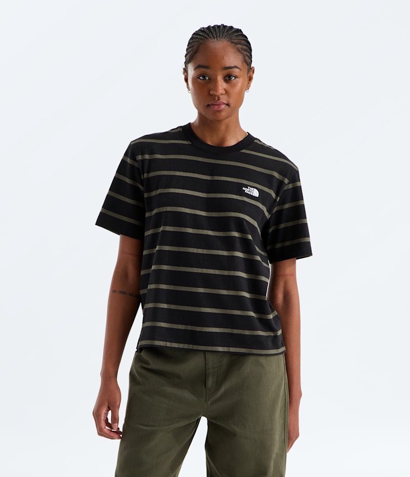 Женские футболки The North Face Women’s Vista Stripe Short-Sleeve Tee