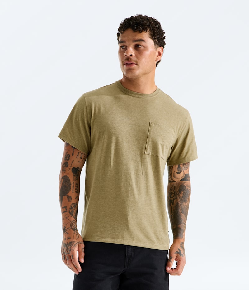 The North Face Men’s Tri-Blend Short-Sleeve Pocket Tee