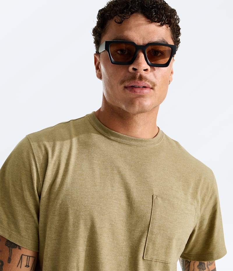 The North Face Men’s Tri-Blend Short-Sleeve Pocket Tee — фото 2