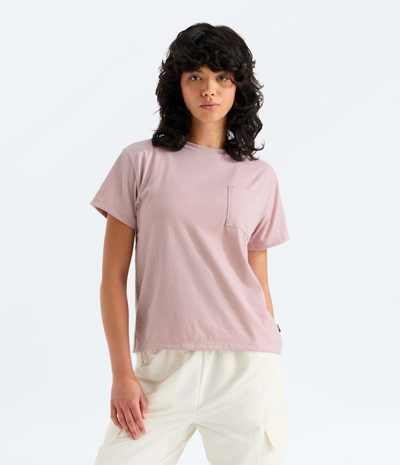 The North Face Women’s Tri-Blend Short-Sleeve Pocket Tee