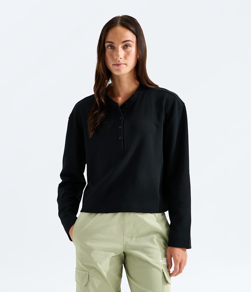 The North Face Women’s Ridge Path Waffle Long-Sleeve Henley
