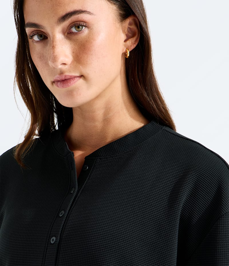 The North Face Women’s Ridge Path Waffle Long-Sleeve Henley — фото 4
