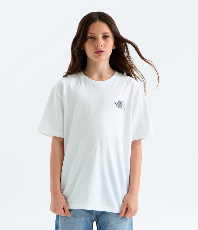 Детские футболки The North Face Boys’ & Girls’ Alien Relaxed Short-Sleeve Tee—Graphic — фото 3
