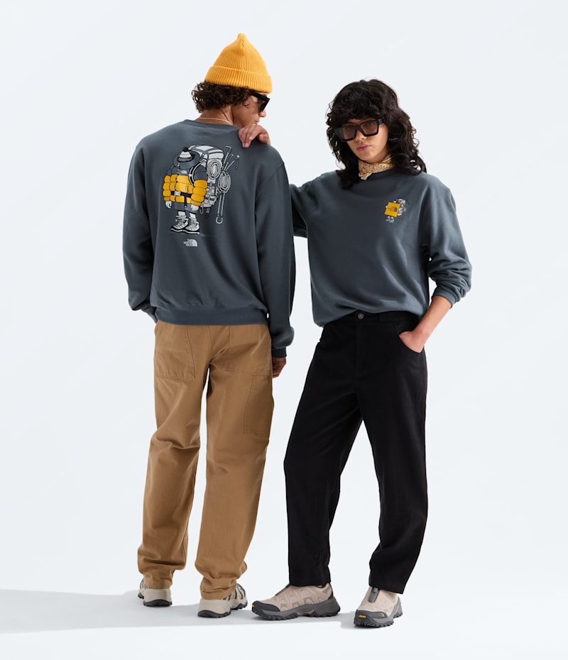 The North Face Unisex Gear Up Get Out Relaxed Crew—Graphic