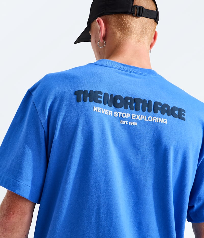 Мужские футболки The North Face Men’s Explore Fonts Relaxed Short-Sleeve PCT Tee—Graphic — фото 2