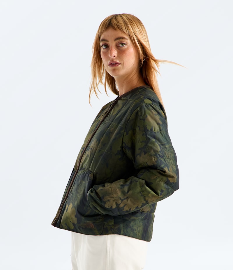 Женские куртки The North Face Women’s Lhotse LT Insulated Jacket—Print — фото 4