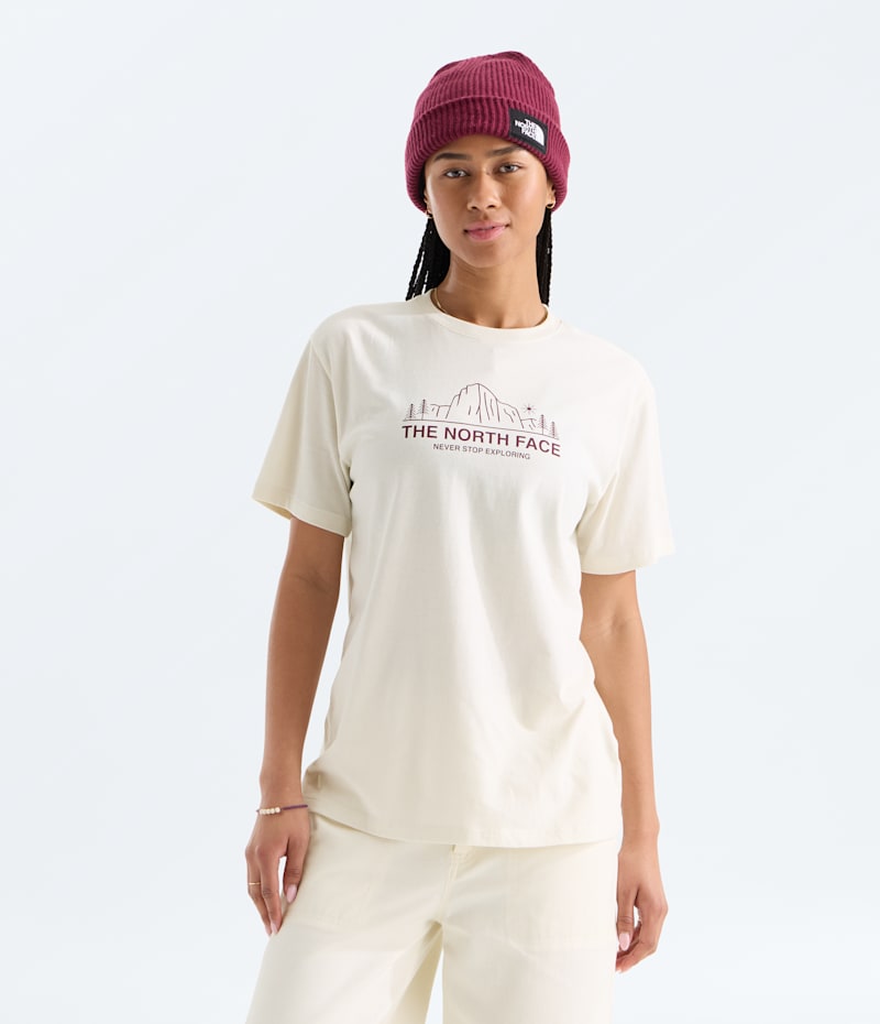 Женские футболки The North Face Women’s Evolution Plateau Relaxed Short-Sleeve Tee