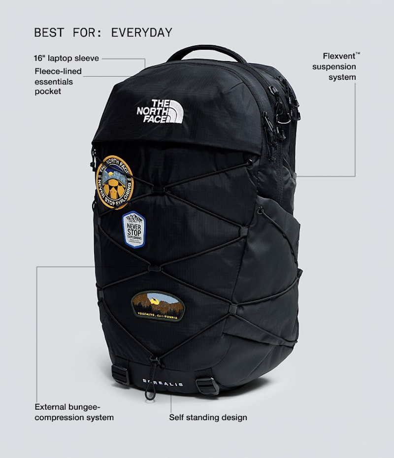Рюкзак The North Face Borealis Patch Backpack - 28L — фото 2