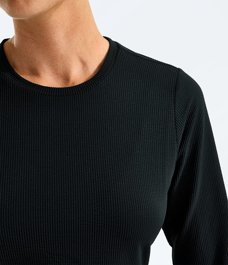 Женские футболки The North Face Women’s Golden Ridge Ribbed Long-Sleeve Tee — фото 3