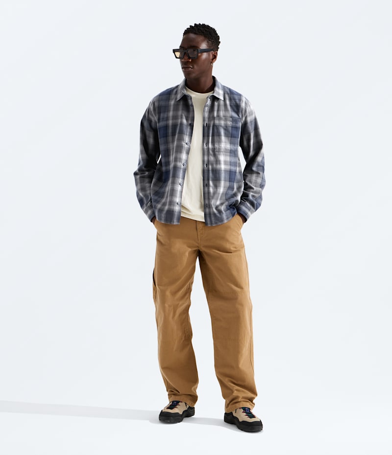 Мужские рубашки The North Face Men’s Mountain Falls Flannel Button-Down Long-Sleeve Shirt — фото 2