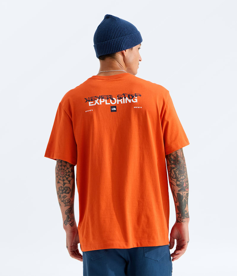 The North Face Unisex Distort Logo Relaxed Short-Sleeve Tee — фото 2