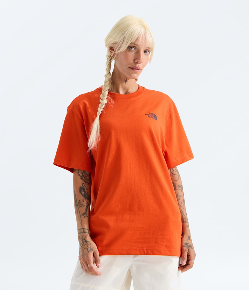 The North Face Unisex Distort Logo Relaxed Short-Sleeve Tee — фото 3