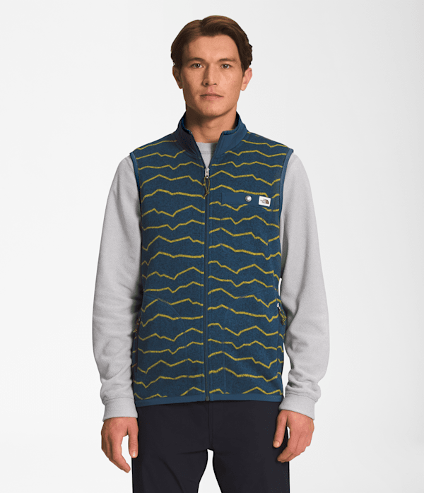 Men’s Printed Gordon Lyons Full-Zip Vest