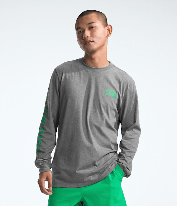 Men's Long-Sleeve Sleeve Hit Graphic Tee | The North Face