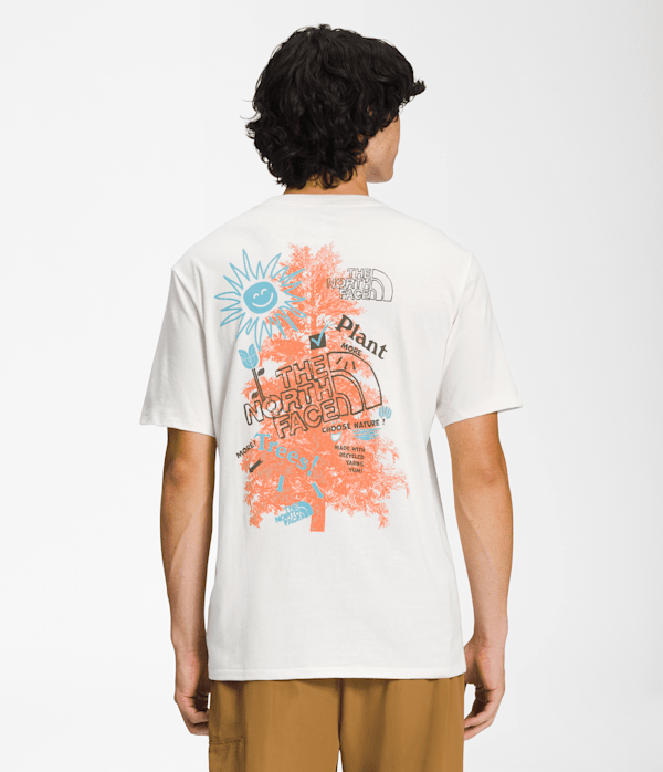 ◎THE NORTH FACE◎ White Label One Earth EX Short Sleeve Rou Men's Short-Sleeve Earth Day Tee | The North Face
