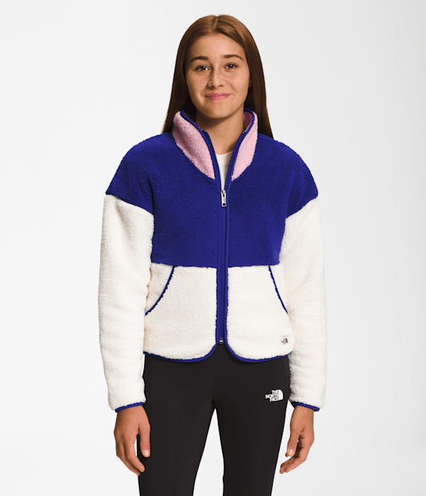 Girls' Cabin Fleece Full-Zip Jacket | The North Face