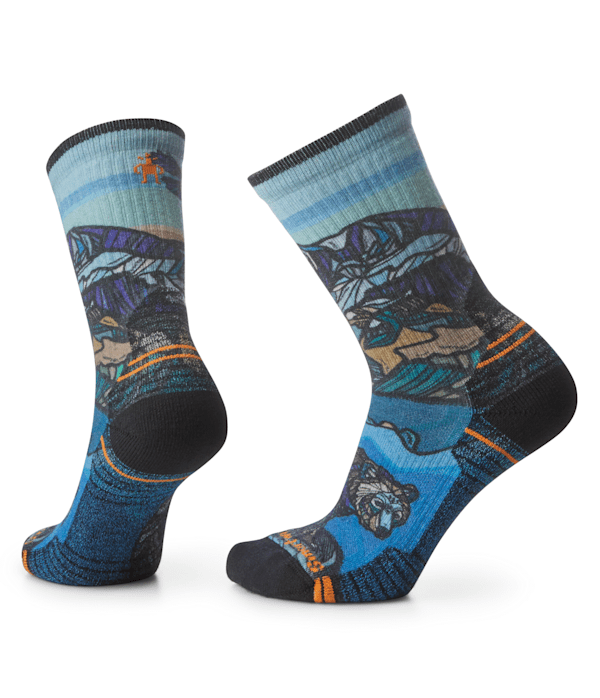 Women's Hike Light Cushion Icy Range Print Crew Socks The North Face