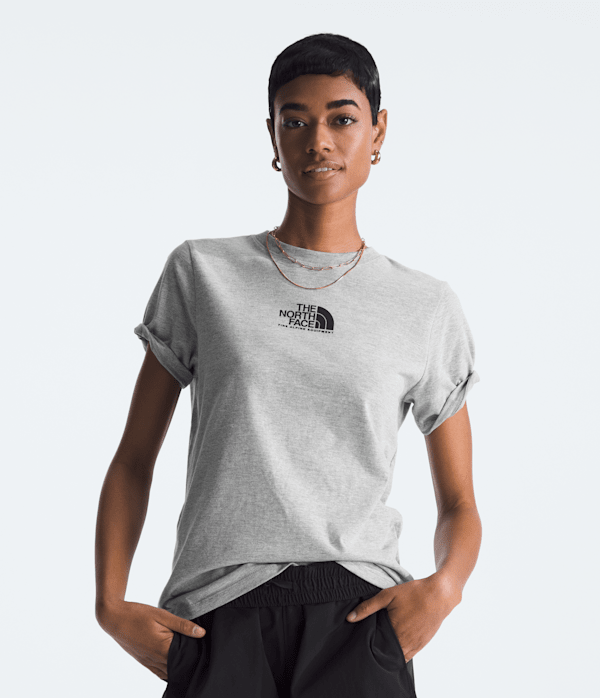 日本未発【The North Face】Short-Sleeve Fine Alpine Tee ロゴT Women's Short-Sleeve Fine Alpine Tee | The North Face
