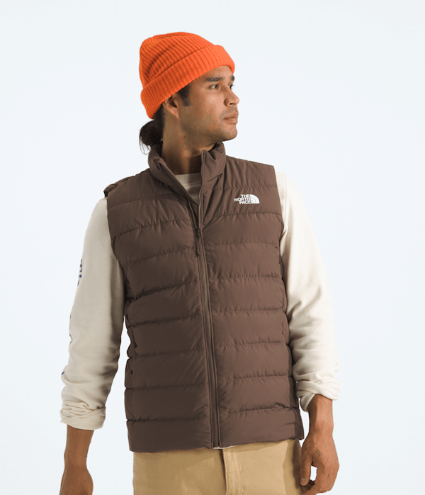 The North Face Men’s Aconcagua 3 Vest (Size: Medium): Smokey Brown