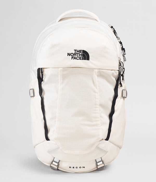 The North Face Women’s Recon Backpack: Gardenia White/Black