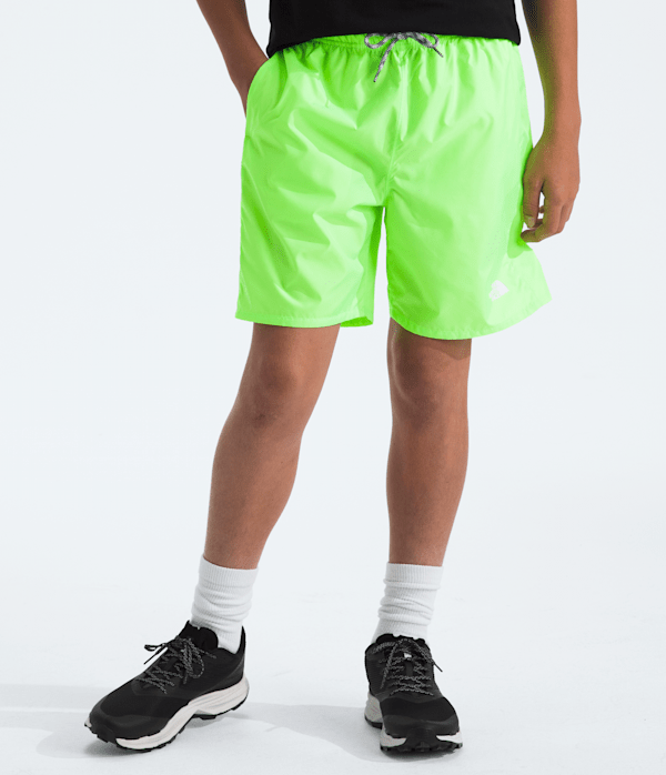 The North Face Boys’ Never Stop Woven Shorts (Kids Size: S (7/8)): Safety Green