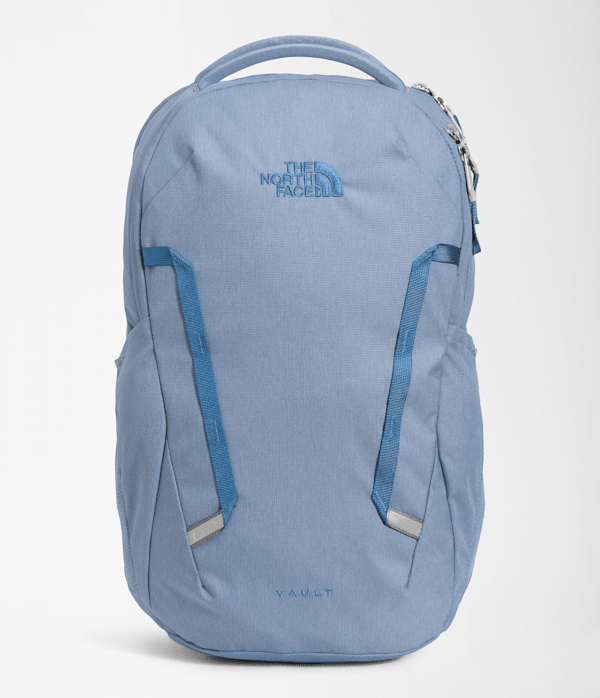 The North Face Women’s Vault Backpack: Folk Blue Dark Heather/Federal Blue