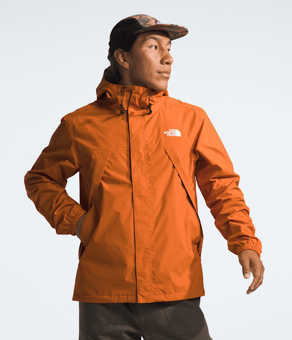 The North Face Men’s Antora Rain Waterproof Jacket (Size: Large): Desert Rust