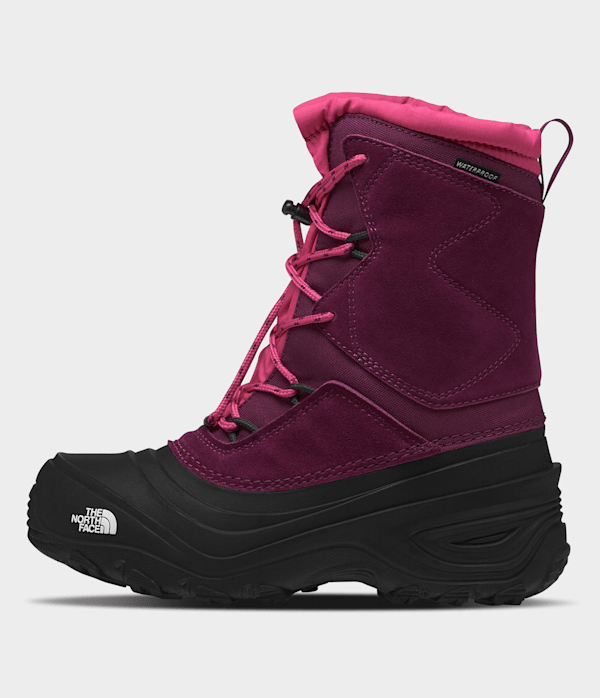 The North Face Youth Alpenglow V Waterproof Boots (Kids Size: 13): Boysenberry/Black