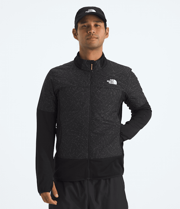 The North Face Men’s Winter Warm Pro Jacket (Size: XS): Black/Black Trail Reflective Print