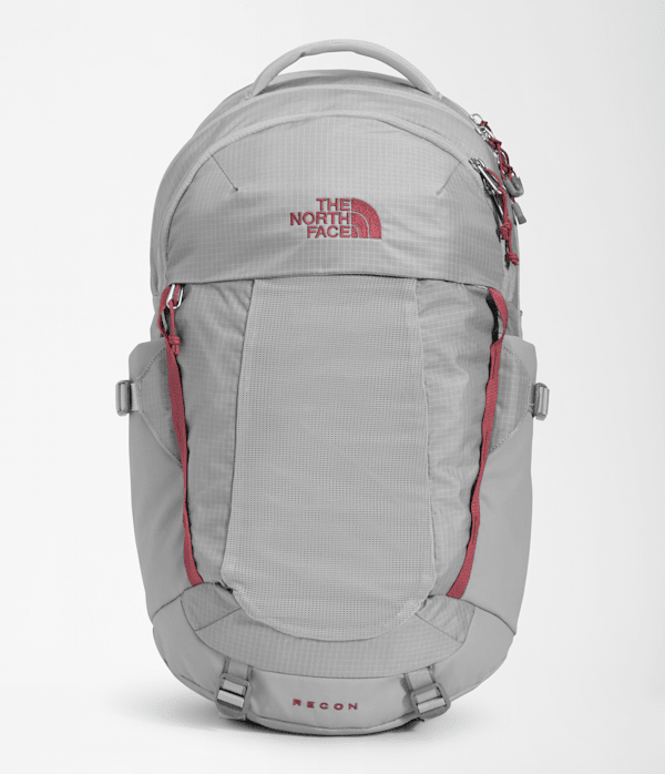 The North Face Women’s Recon Backpack: Meld Gray/Wild Ginger