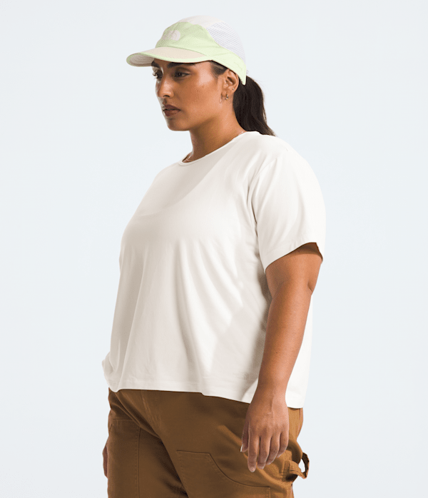 ★★THE NORTH FACE★★ White Label Delphi Short Sleeve Round Man's Shirts & Tops The North Face Summer LT UPF Short