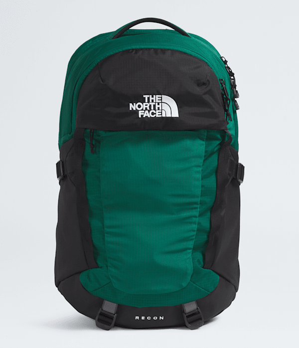 The North Face Recon Backpack: Evergreen/Black