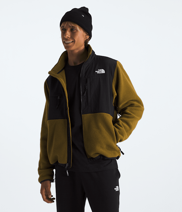 The North Face Men’s Retro Denali Fleece Jacket (Size: 3XL): Moss Green/Black