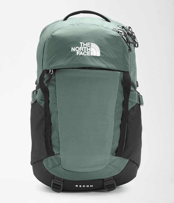 The North Face Recon Backpack: Laurel Wreath Green / Black