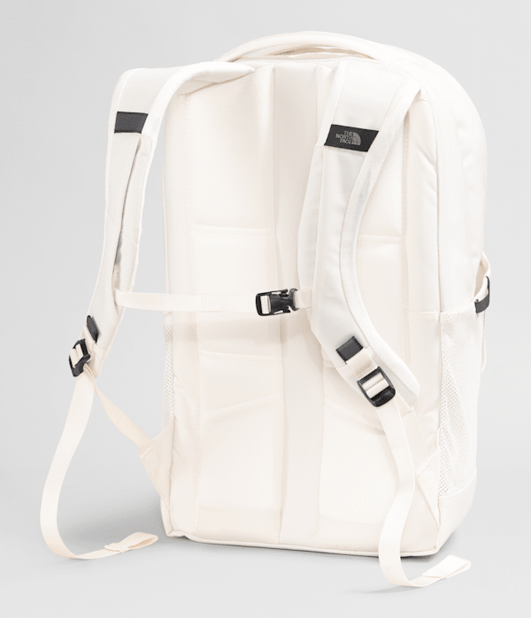 The North Face Jester Luxe Backpack in Gardenia White and Rose Gold The North Face Women main image 2