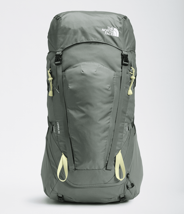 The North Face Women’s Terra 55 Backpack (Size: XS/S): Agave Green / Pale Lime Yellow