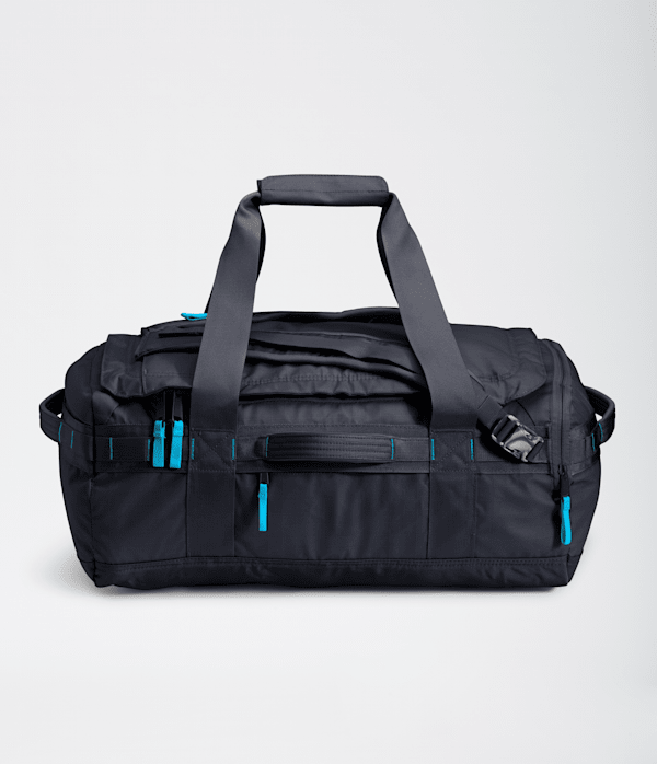 The North Face Base Camp Voyager Duffel—42L: Aviator Navy / Meridian Blue