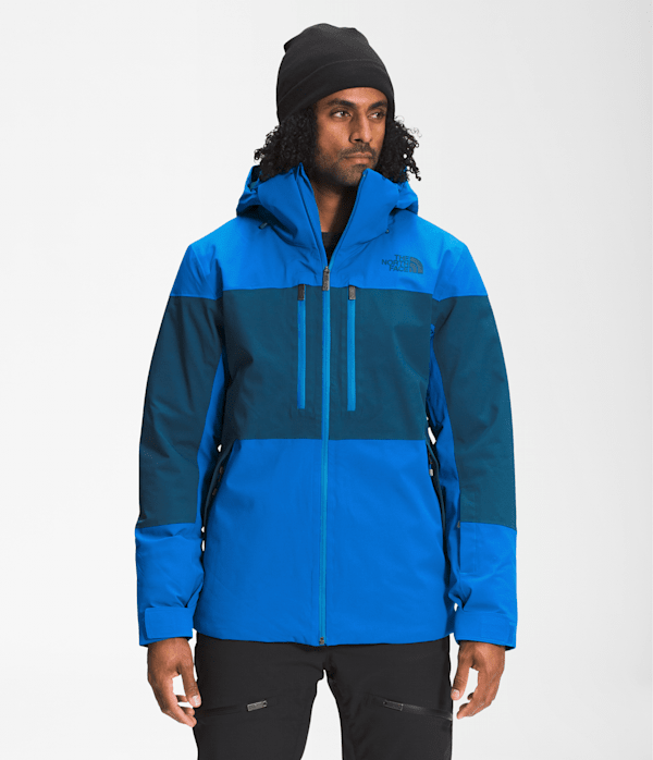 The North Face Men’s Chakal Waterproof Jacket (Size: XS): Hero Blue / Monterey Blue