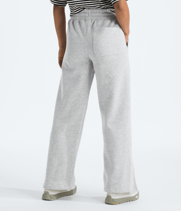 【The North Face】 W'S VELUNA WIDE PANTS - CREAM The North Face Women's Evolution Wide Leg Sweatpants