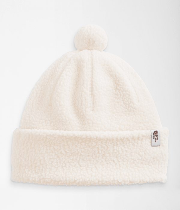 帽子 theredthread S fuzzy knit beanie / white THEREDTHREAD / ザレッドスレッド】S fuzzy knit beanie