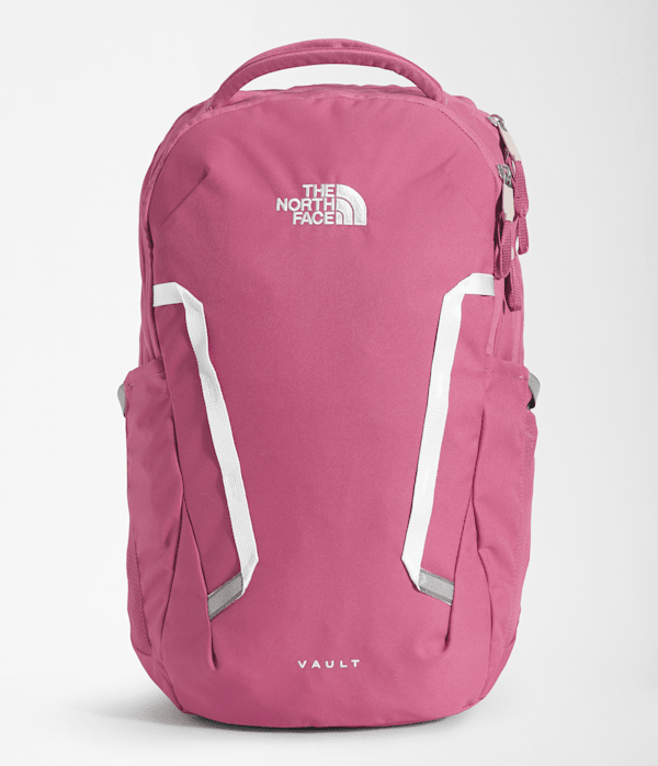 The North Face Women’s Vault Backpack: Red Violet/White