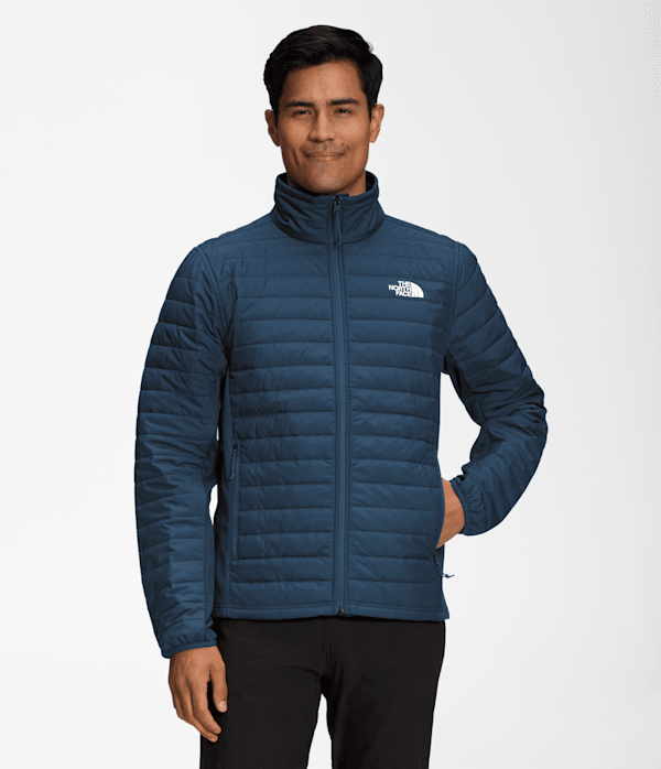 The North Face Men’s Canyonlands Hybrid Fleece Jacket (Size: Large): Shady Blue