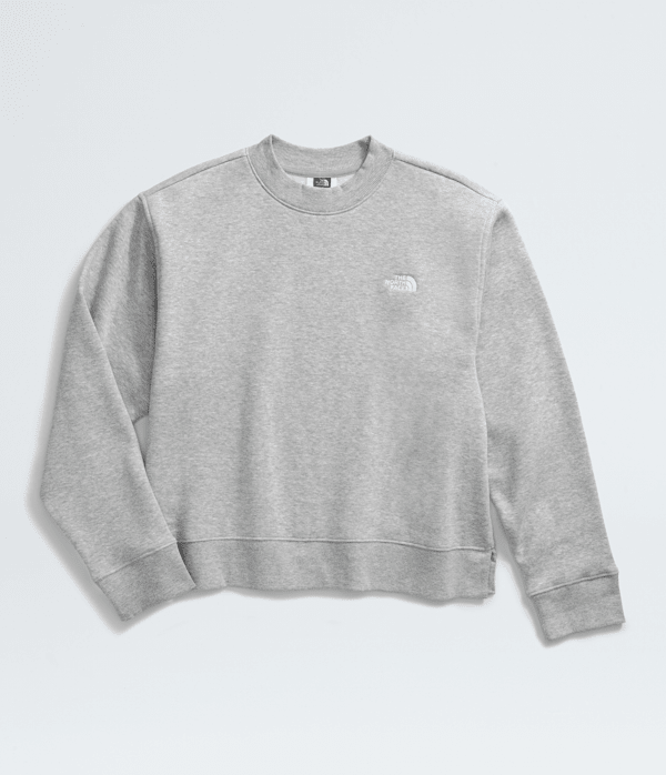 ★THE NORTH FACE★ White Label Albany Crewneck COOL GRAY Women's Evolution Fleece Crew | The North Face