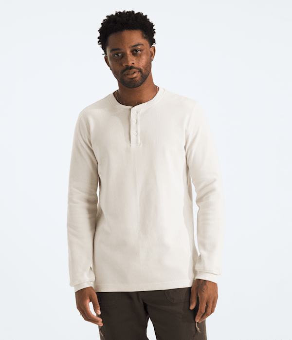 Men’s Waffle Long-Sleeve Henley