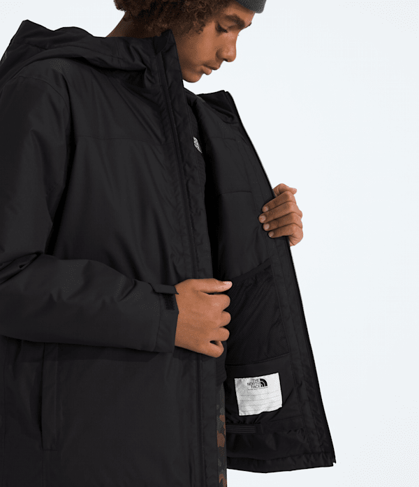ザ ノースフェイス フリーダム インサレーテッド ジャケット 140cm 黒 The North Face Kids BOYS- FREEDOM INSULATED TNF BLACK